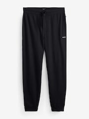 BOSS Black Waffle Structured Joggers - Image 4 of 5