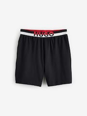 HUGO Black Colour Blocked Waistbadn Stretch Cotton Pyjama Bottoms - Image 1 of 1