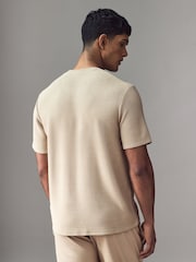 BOSS Natural Ottoman Jersey T-Shirt - Image 2 of 4