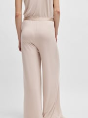 BOSS Natural Stretch Jersey Wide Leg Bottoms - Image 2 of 5
