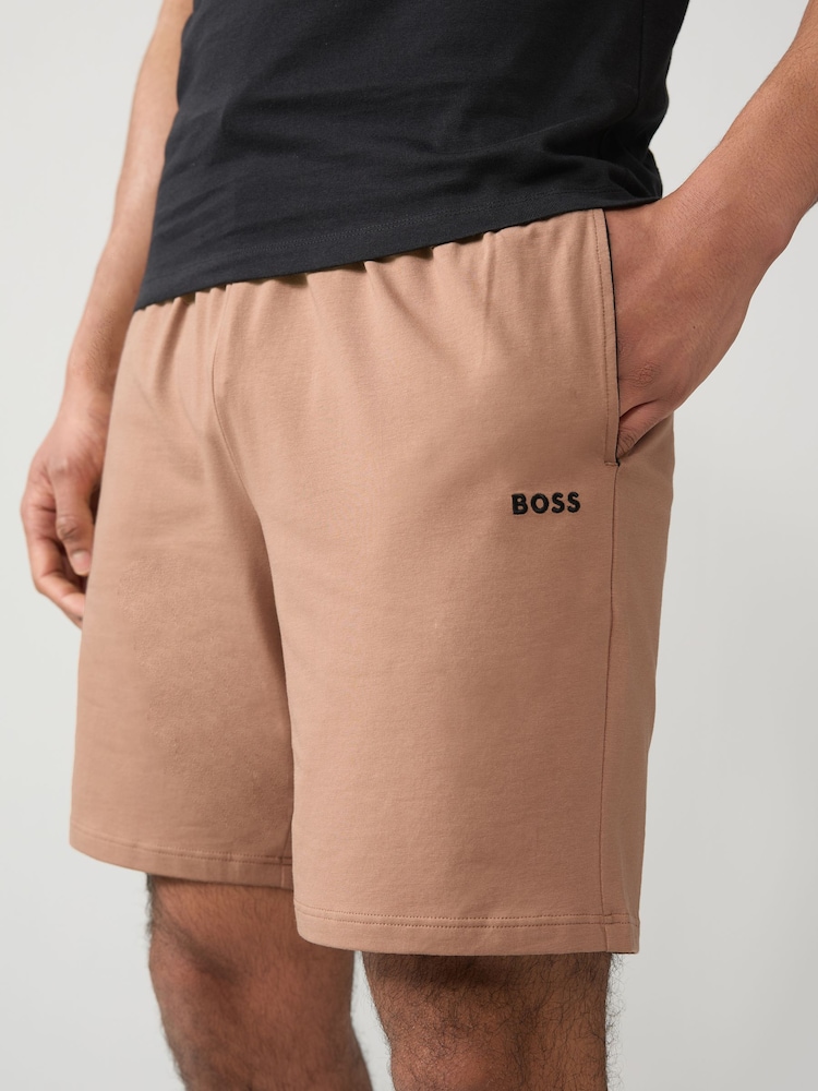 BOSS Stretch Cotton Shorts - Image 3 of 10