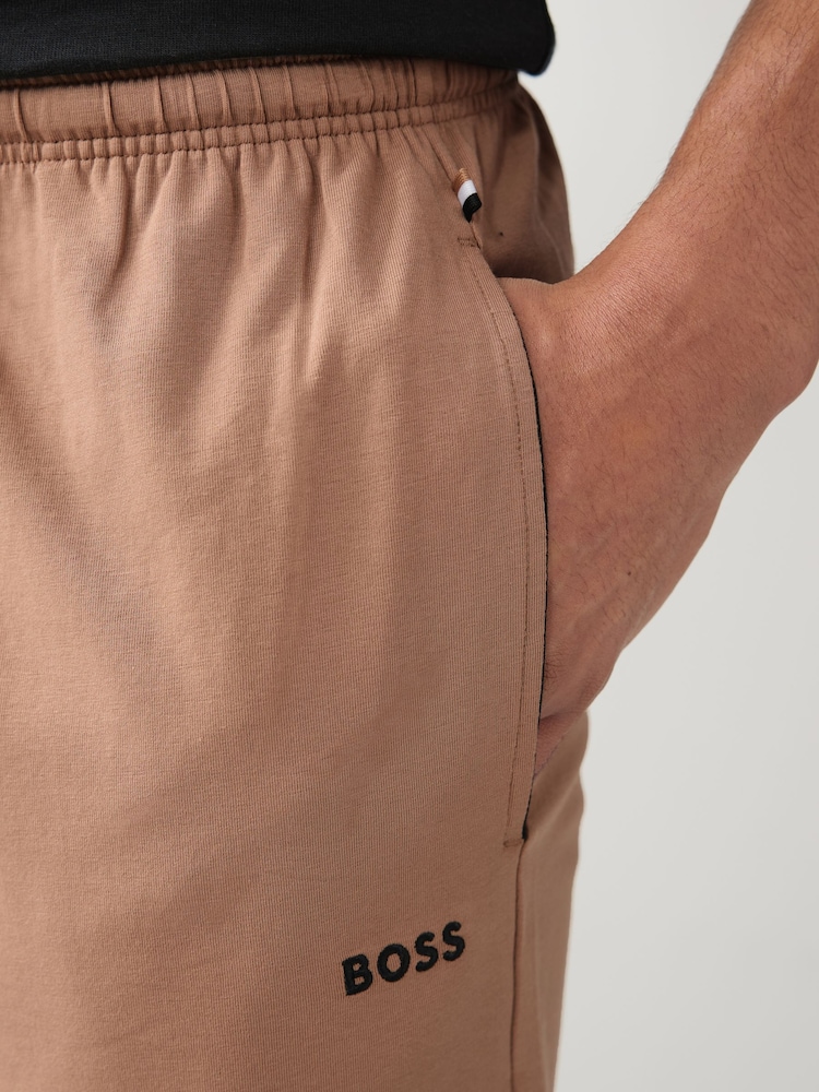 BOSS Stretch Cotton Shorts - Image 4 of 10