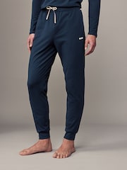 BOSS Blue Stretch Cotton Bottoms - Image 1 of 4