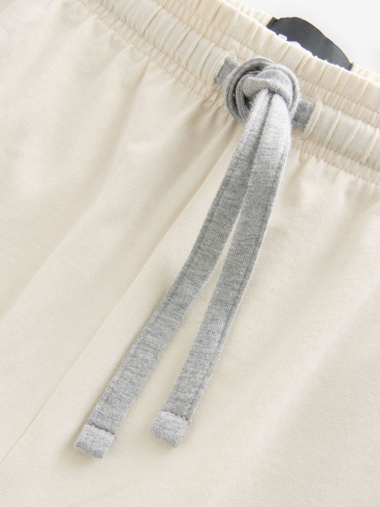 BOSS Cream Stretch Cotton Shorts - Image 9 of 9 BOSS Cream Stretch Cotton Shorts - Image 9 of 9
