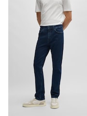 BOSS Blue Delaware Slim Fit Stretch Denim Jeans - Image 1 of 5