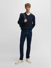 BOSS Blue Delaware Slim Fit Stretch Denim Jeans - Image 3 of 5
