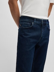 BOSS Blue Delaware Slim Fit Stretch Denim Jeans - Image 4 of 5