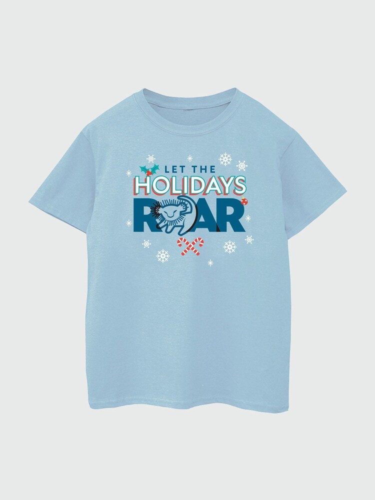 Brands In Blue Baby Boys Disney The Lion King Holidays Roar 100% Cotton T-Shirt - Image 3 of 4