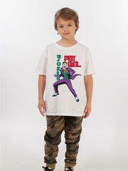Brands In White Boys DC Comics The Joker Sorry Santa 100% Cotton T-Shirt - Image 2 of 4