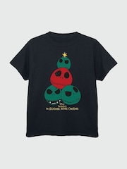 Brands In Black Boys Disney The Nightmare Before Christmas Tree 100% Cotton T-Shirt - Image 3 of 4