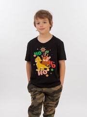 Brands In Black Disney The Lion King Ho Ho Ho Christmas T-Shirt - Image 2 of 4