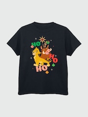 Brands In Black Disney The Lion King Ho Ho Ho Christmas T-Shirt - Image 3 of 4