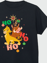 Brands In Black Disney The Lion King Ho Ho Ho Christmas T-Shirt - Image 4 of 4