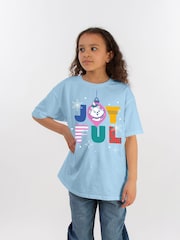 Brands In Blue Disney The Aristocats Marie Christmas Joyful Girls Baby 100% Cotton T-Shirt - Image 1 of 4