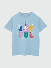 Brands In Blue Disney The Aristocats Marie Christmas Joyful Girls Baby 100% Cotton T-Shirt - Image 3 of 4