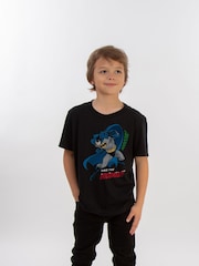 Brands In Black Boys DC Comics Batman Save The Holidays 100% Cotton T-Shirt - Image 2 of 4