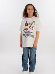 Brands In White Disney The Nutcracker Christmas Unlock The Adventure Girls 100% Cotton T-Shirt - Image 2 of 4