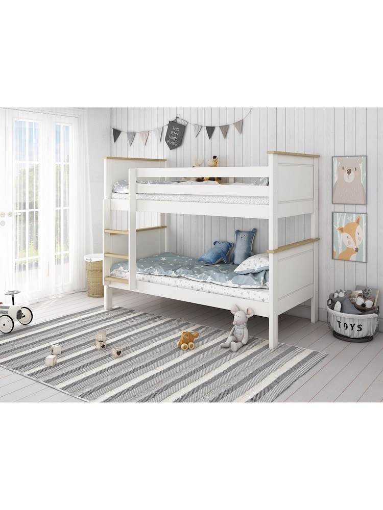 Kids Avenue White Oak Heritage Bunk Bed - Image 1 of 4