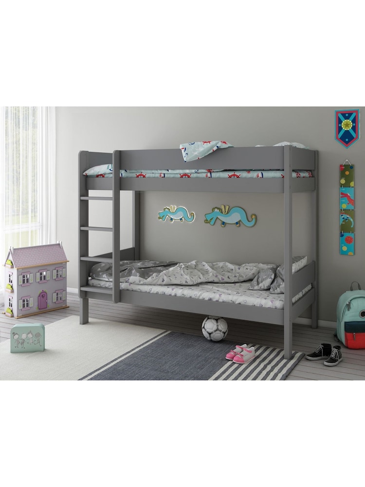 Kids Avenue Grey Estella Bunk Bed & Drawer - Image 1 of 6