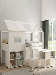 Kids Avenue White Midi Playhouse with Storage - Image 3 of 4