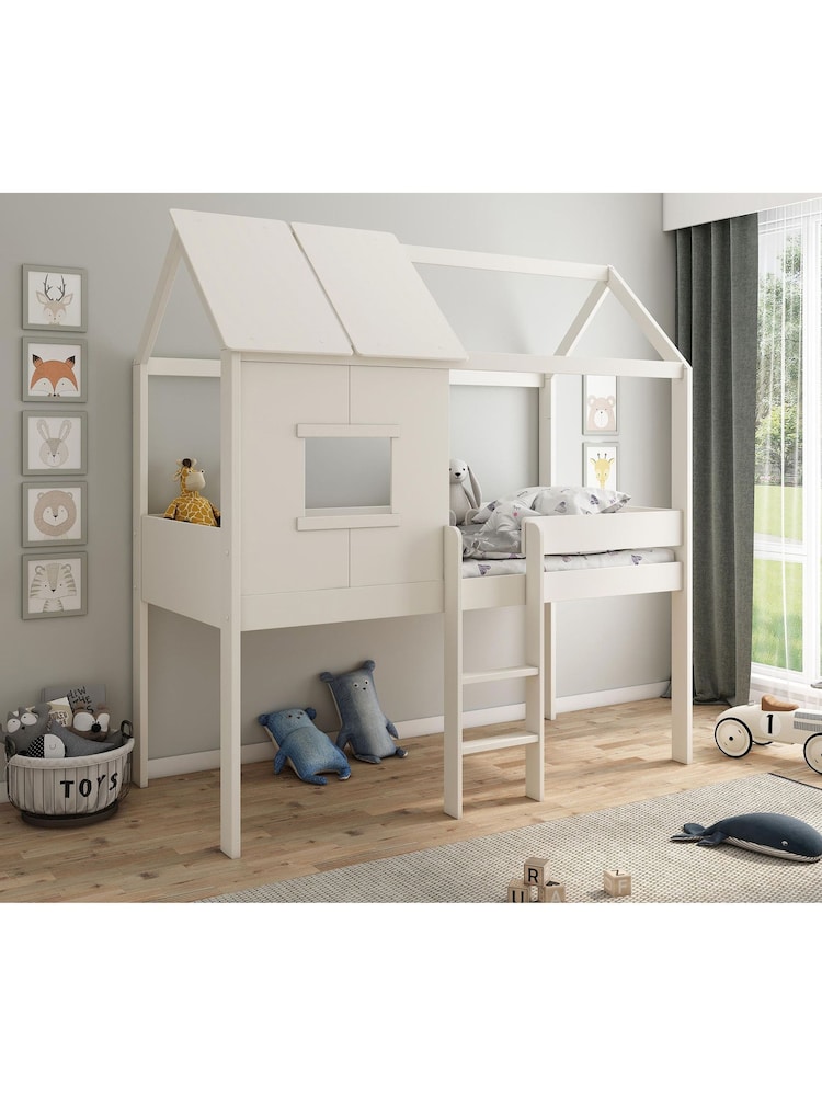 Kids Avenue White Midi Playhouse without Storage - Image 1 of 4