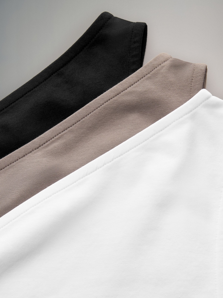 The Set – 3er-Pack One-Shoulder-Trägertops - Bild 11 von 11 The Set – 3er-Pack One-Shoulder-Trägertops - Bild 11 von 11