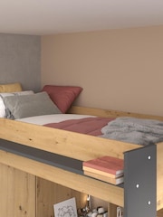 Kids Avenue Grey Oak Grayson Highsleeper - Image 9 of 10