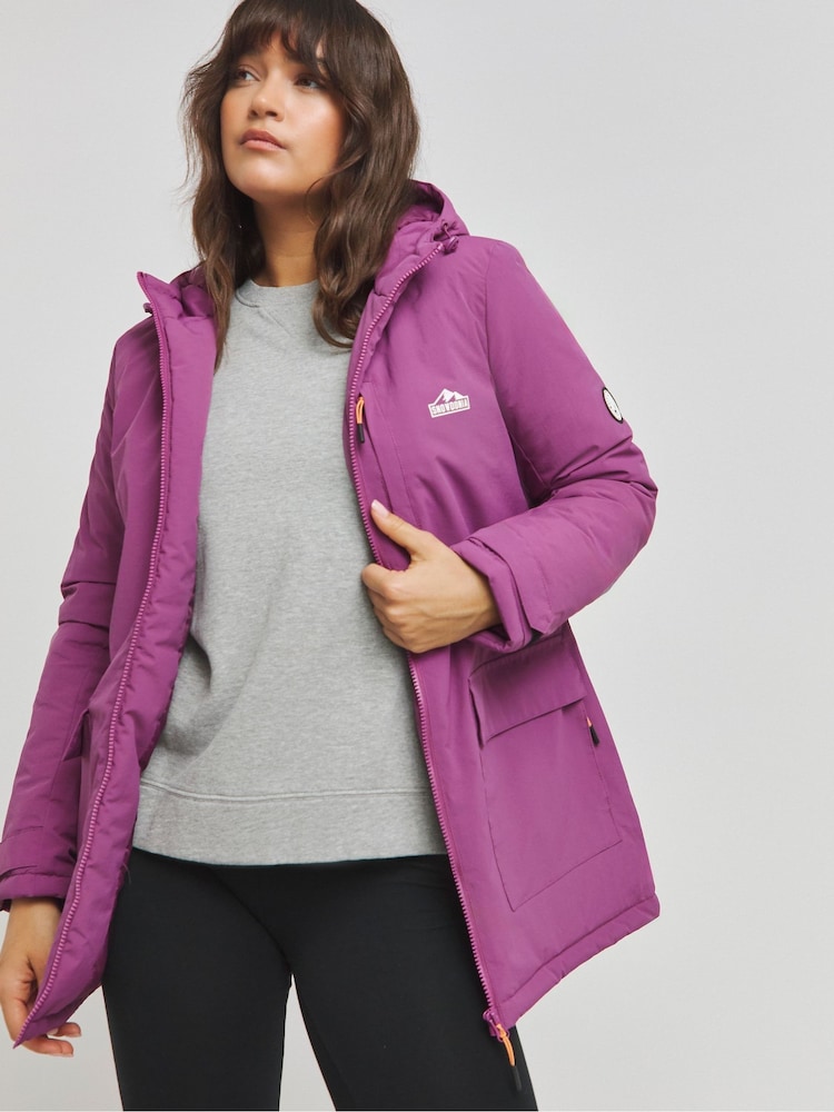 Snowdonia Pink Padded Water Resistant Jacket - Image 1 of 4
