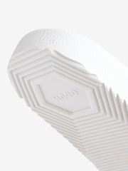 HUGO White Hugo Logo Label Sliders - Image 6 of 6