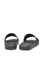 HUGO Black Hugo Logo Label Sliders - Image 4 of 4