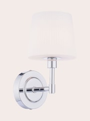 Laura Ashley Polished Chrome Bayfield 1 Light Wall Light Ip44 - Image 4 of 7