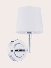 Laura Ashley Polished Chrome Bayfield 1 Light Wall Light Ip44 - Image 5 of 7