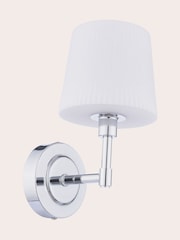 Laura Ashley Polished Chrome Bayfield 1 Light Wall Light Ip44 - Image 6 of 7