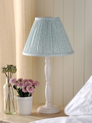 Laura Ashley White Campion Table Lamp - Image 2 of 6