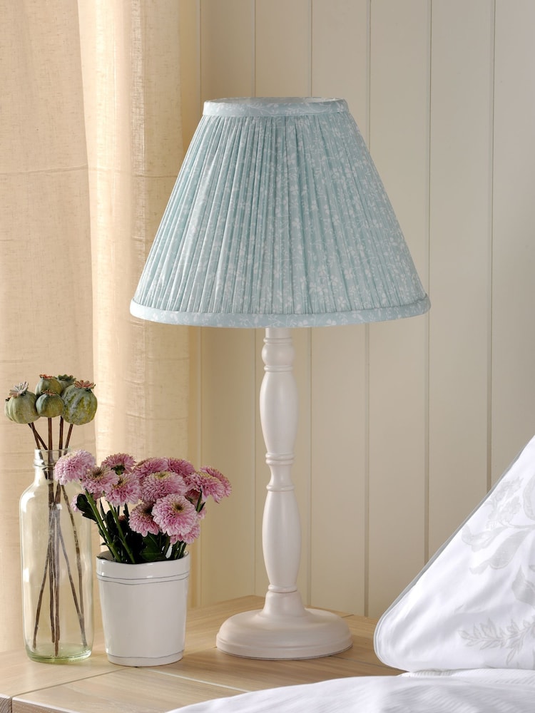 Laura Ashley White Campion Table Lamp - Image 2 of 6