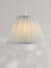 Laura Ashley White Campion 1 Light Pendant Ceiling Light - Image 1 of 7