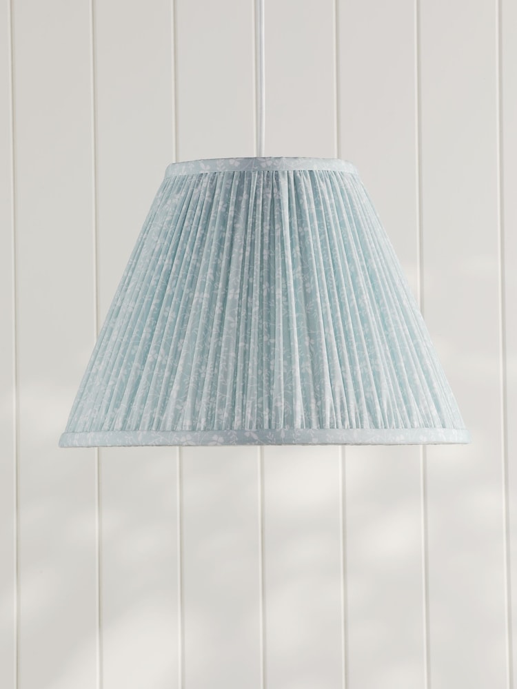 Laura Ashley White Campion 1 Light Pendant Ceiling Light - Image 2 of 7