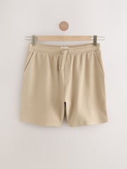 Green/Grey/Neutral 100% Cotton Co-ord T-Shirts And Shorts Set 3 Pack - Image 11 of 15