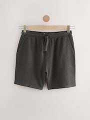 Green/Grey/Neutral 100% Cotton Co-ord T-Shirts And Shorts Set 3 Pack - Image 12 of 15