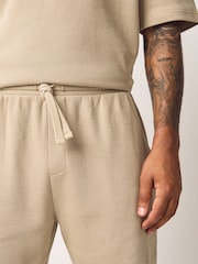 Green/Grey/Neutral 100% Cotton Co-ord T-Shirts And Shorts Set 3 Pack - Image 6 of 15