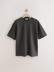 Green/Grey/Neutral 100% Cotton Co-ord T-Shirts And Shorts Set 3 Pack - Image 8 of 15