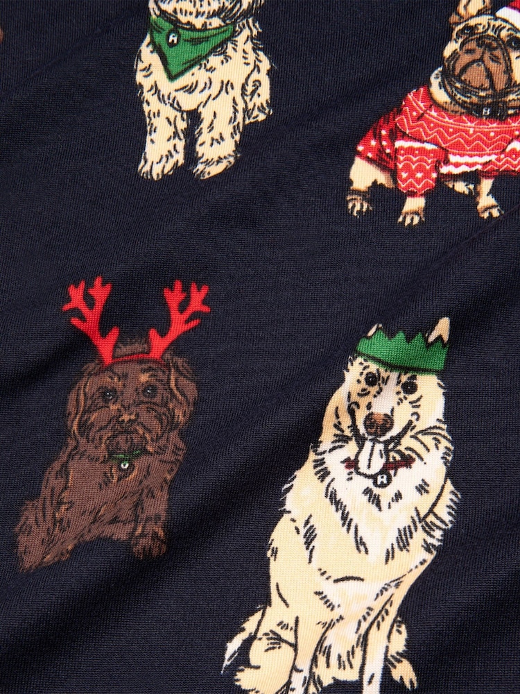 Chelsea Peers Baby 12 Dogs of Christmas Print Sleepsuit - Изображение 3 из 3