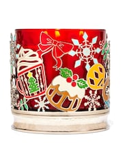 Bath & Body Works Holiday Tea Party 3-Wick Candle Holder - Image 1 of 1