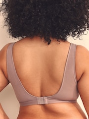 Серо-коричневый - Total Support Ultimate Comfort Supersoft Non Pad Non Wire Bra B-H - Image 4 of 5
