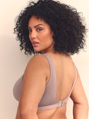 Серо-коричневый - Total Support Ultimate Comfort Supersoft Non Pad Non Wire Bra B-H - Image 5 of 5
