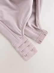 Sivkasto rjava - Izredno mehek nepodložen nedrček brez kosti B-H Total Support Ultimate Comfort - Slika 7 iz 8