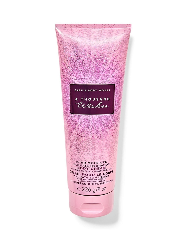 Bath & Body Works A Thousand Wishes Ultimate Hydration Body Cream 8 oz / 226 g - Image 1 of 1 Bath & Body Works A Thousand Wishes Ultimate Hydration Body Cream 8 oz / 226 g - Image 1 of 1
