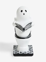 White Ghost Toilet Ornament - Image 1 of 2