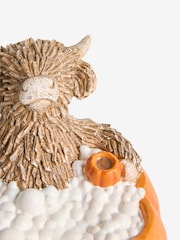 Orange Hamish Pumpkin Bath Ornament - Image 2 of 2