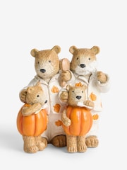 Bertie Bear Halloween Pumpkin Family Ornament - Imagen 3 de 4